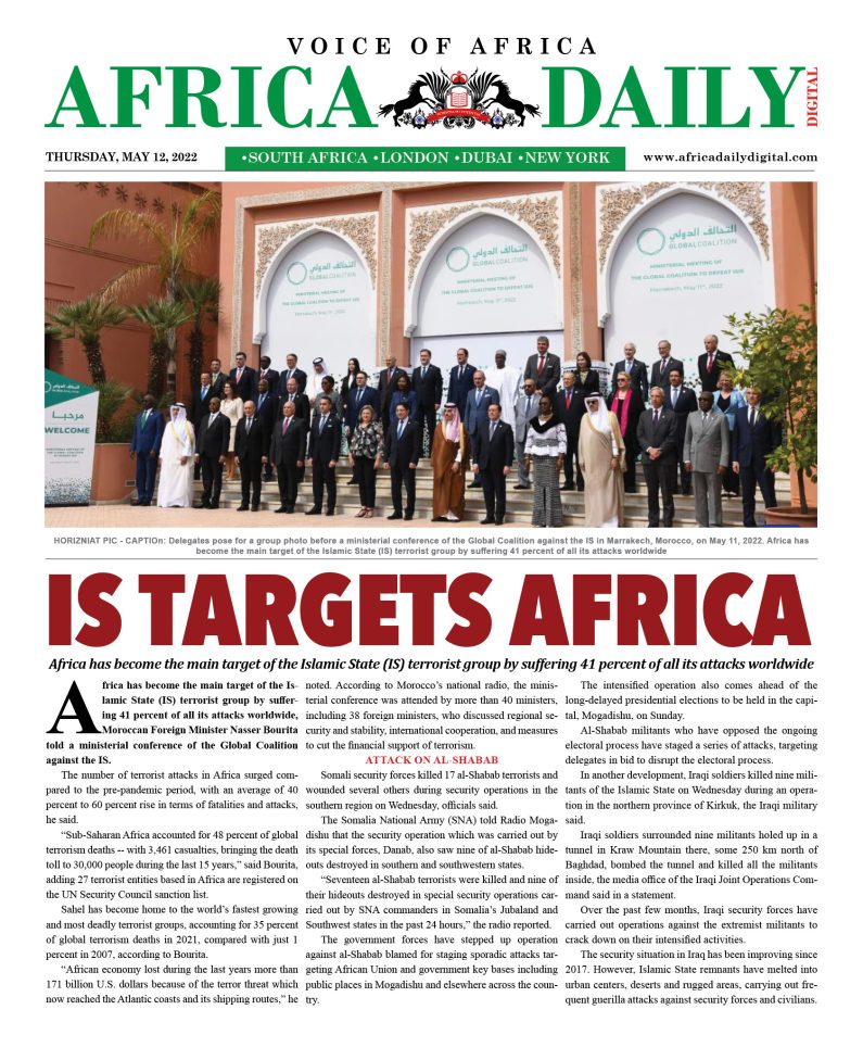 AFRICA DD – May 12, 2022