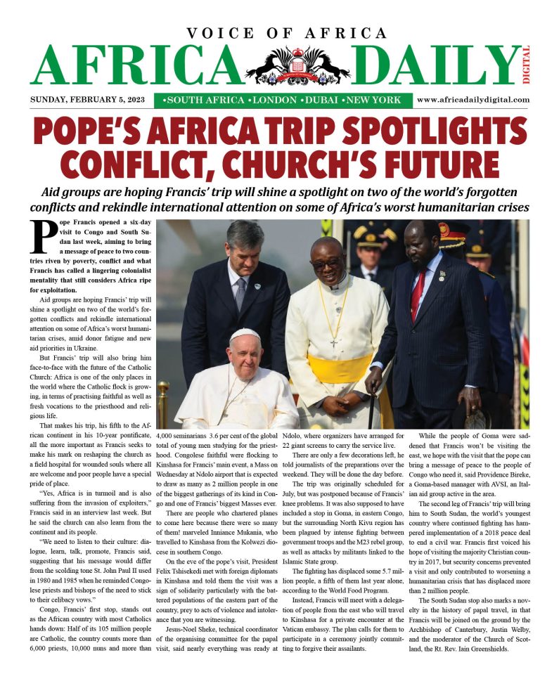 AFRICA DD – FEB 5, 2023