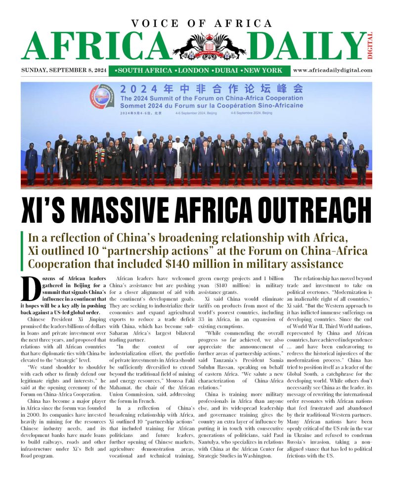 AFRICA DD – SEP 8, 2024