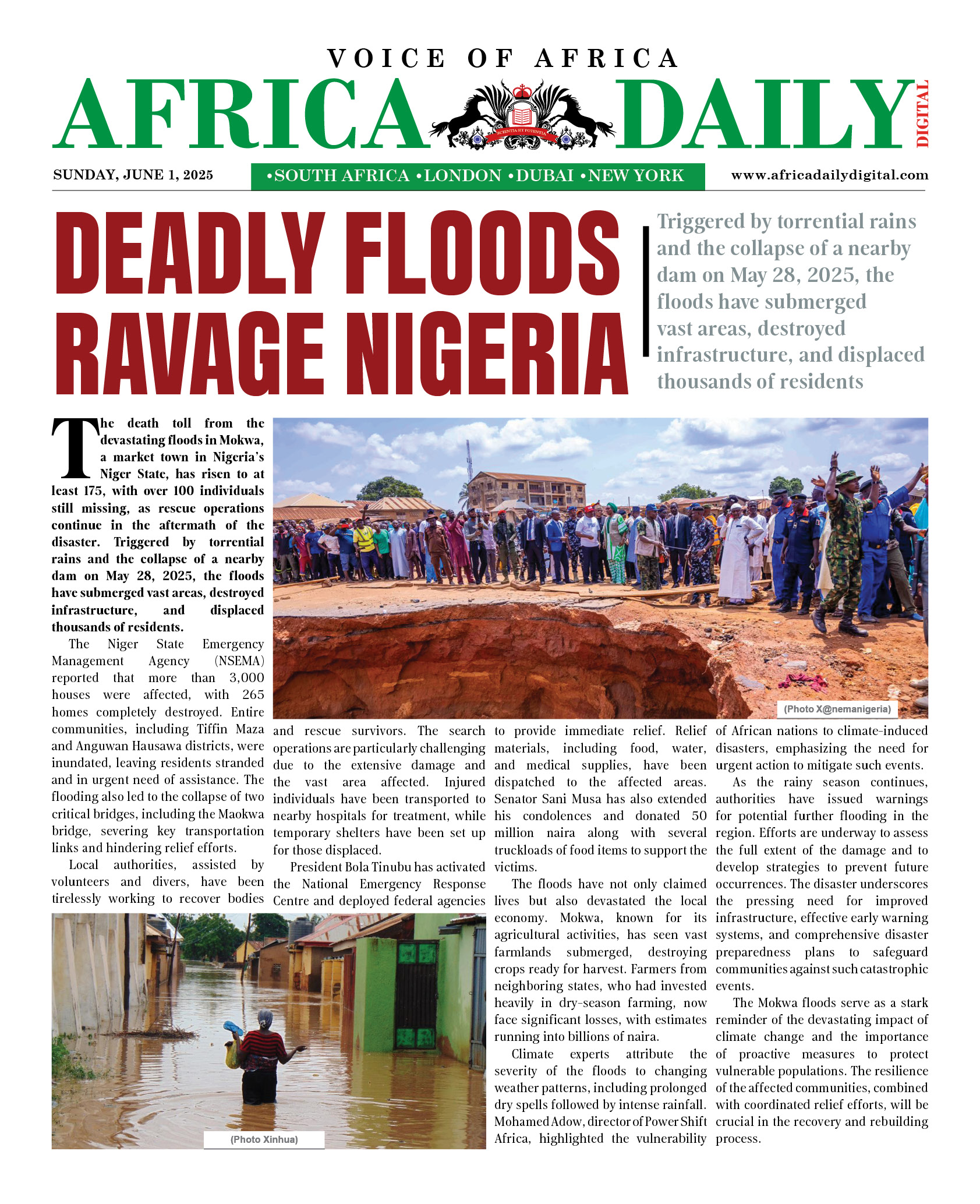 AFRICA DD – JUNE 1, 2025