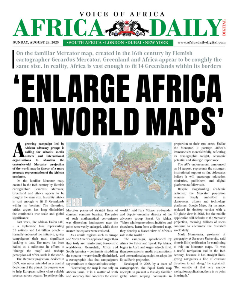 AFRICA DD – AUG 24, 2025